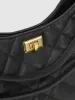 Quilted Embossed Vegan Leather Shoulder Bag sold by Urban Revivo
