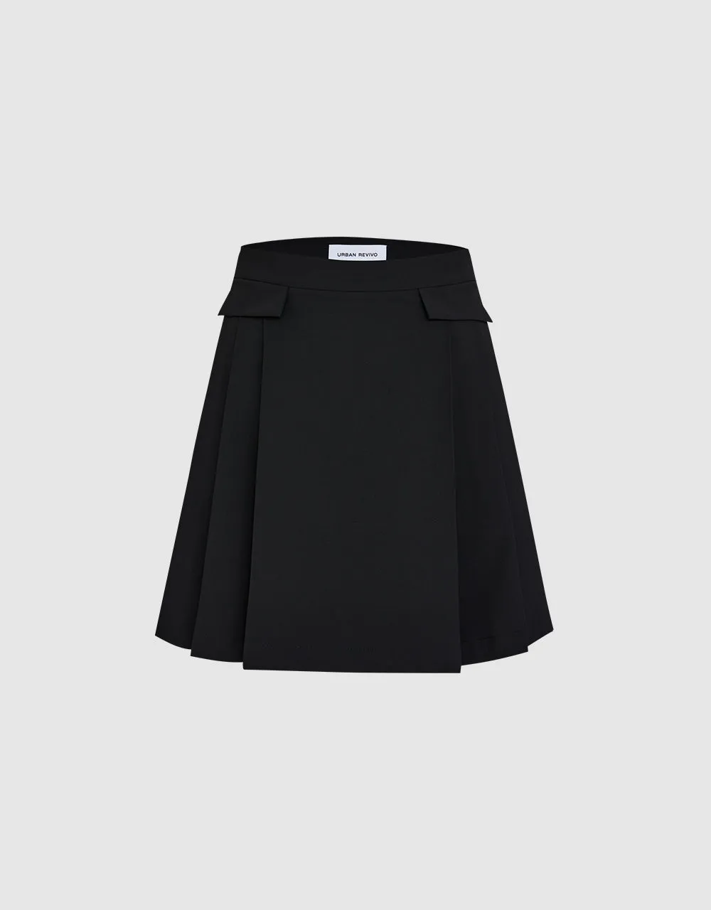 Pleated A-Line Skirt sold by Urban Revivo