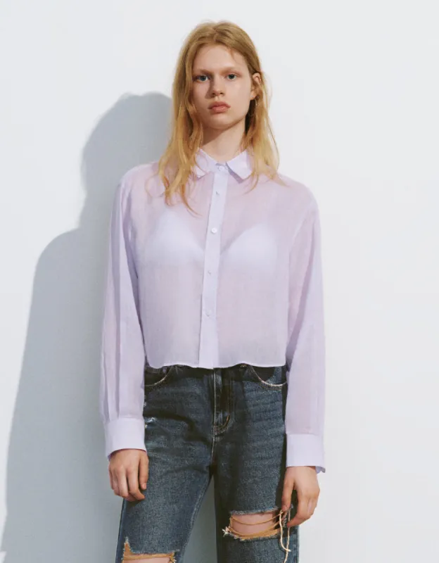 Button Up Straight Shirt sold by Urban Revivo