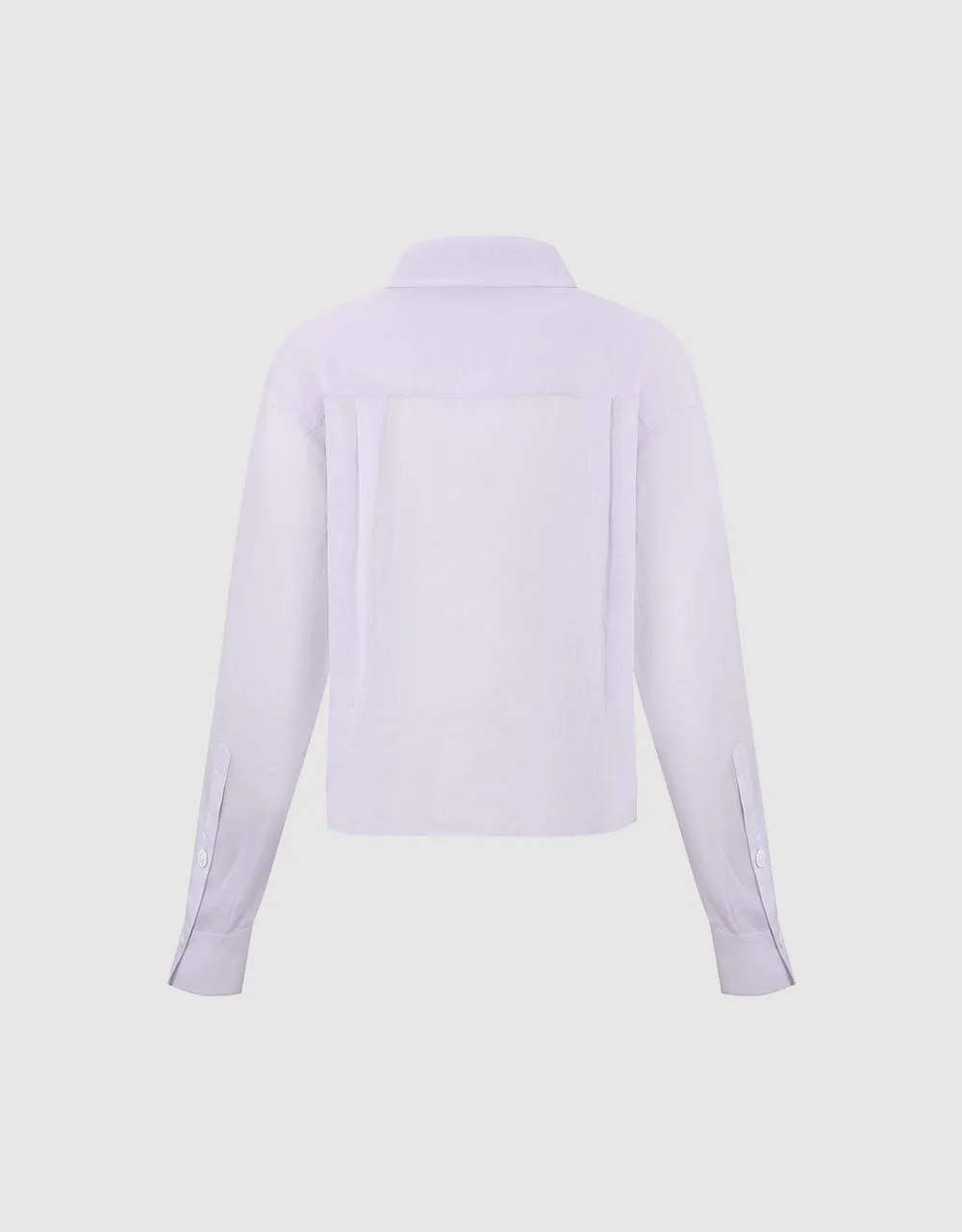 Button Up Straight Shirt sold by Urban Revivo product image thumbnail 5