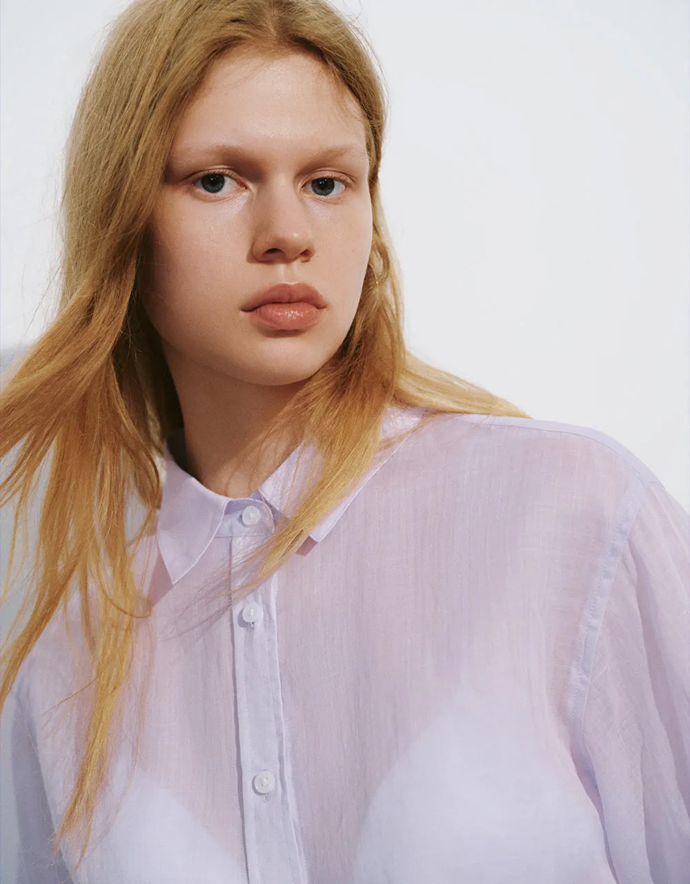 Button Up Straight Shirt sold by Urban Revivo product image thumbnail 4