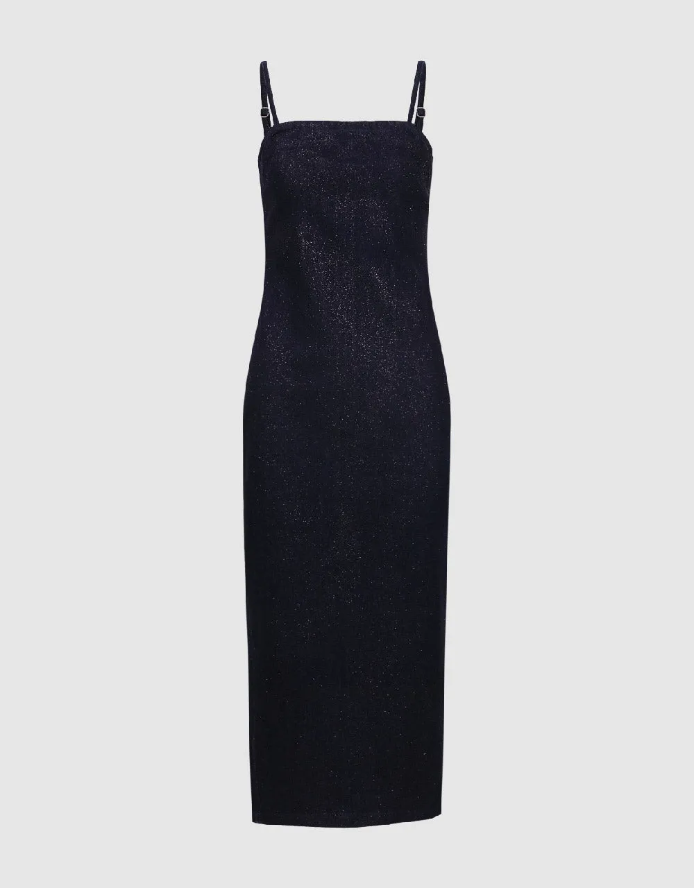 Off-Shoulder Denim Cami Dress sold by Urban Revivo product image thumbnail 2