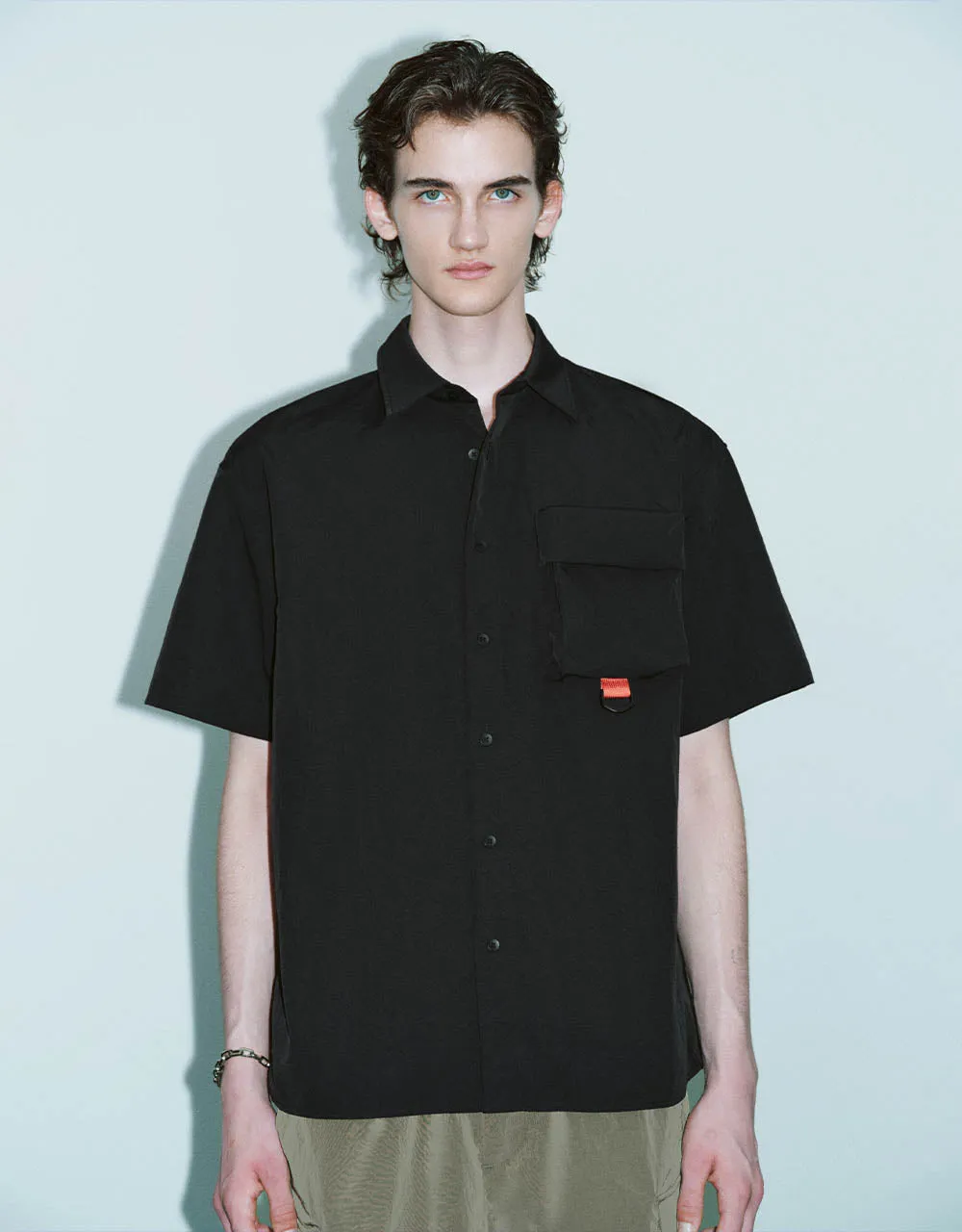 Button Up Loose Shirt sold by Urban Revivo