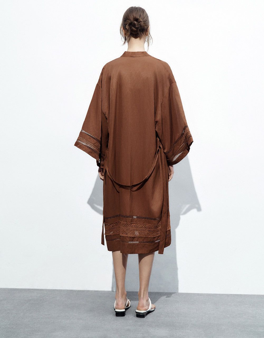 Tie Front Straight Jacket sold by Urban Revivo product image thumbnail 4