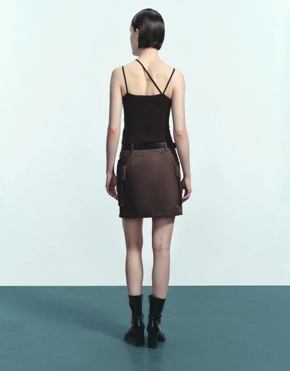 Mini Straight Skirt With Belt sold by Urban Revivo product image thumbnail 5