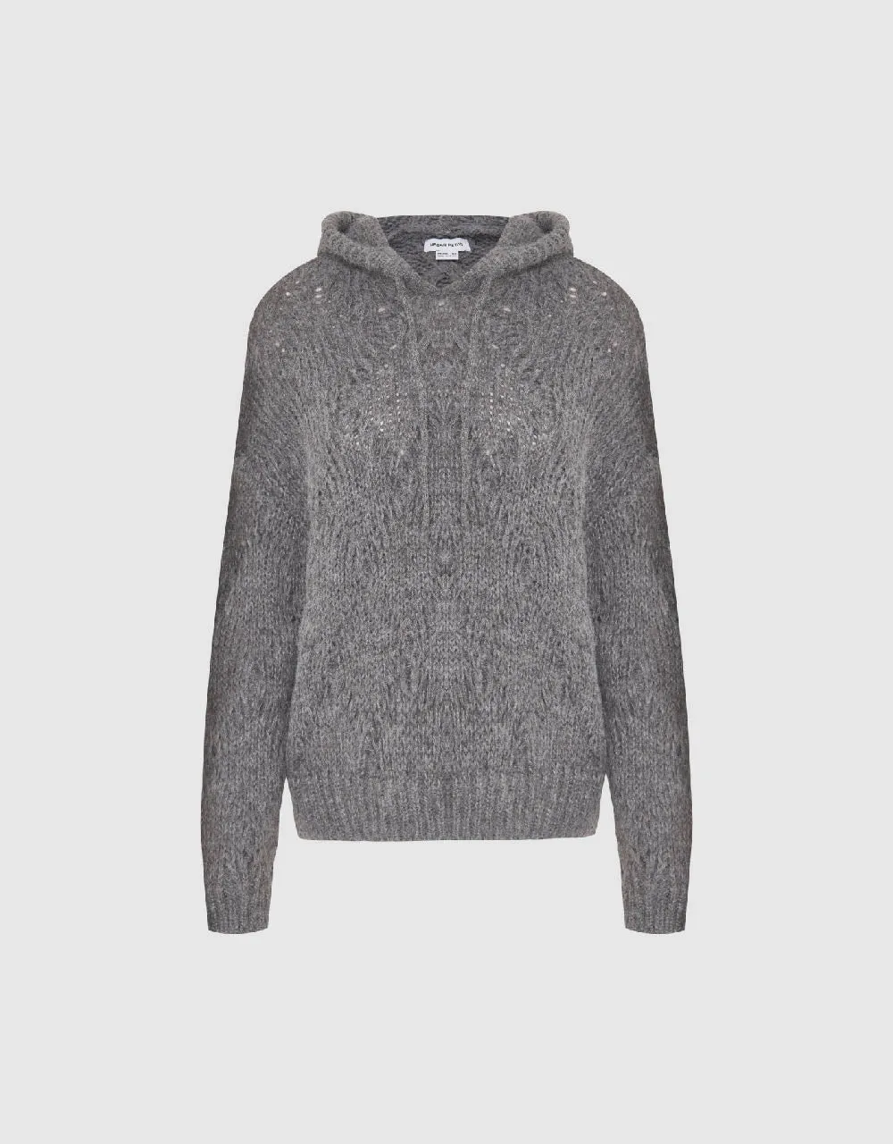 Drop Shoulder Sleeve Hooded Knitted T-Shirt sold by Urban Revivo