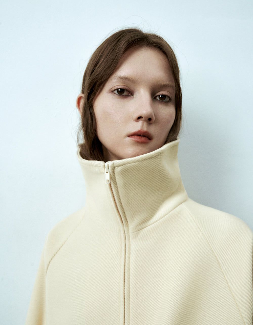 Zip Half Placket Lapel Sweatshirt sold by Urban Revivo product image thumbnail 5