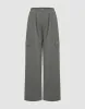 Elastic Waist Knitted Wide-Leg Pants sold by Urban Revivo