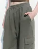 Elastic Waist Knitted Wide-Leg Pants sold by Urban Revivo