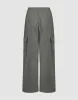 Elastic Waist Knitted Wide-Leg Pants sold by Urban Revivo