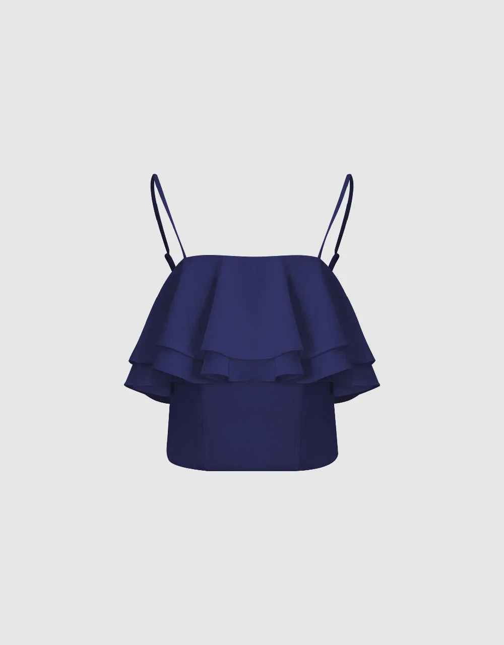 Ruffle Off-Shoulder Cami Top sold by Urban Revivo product image thumbnail 2