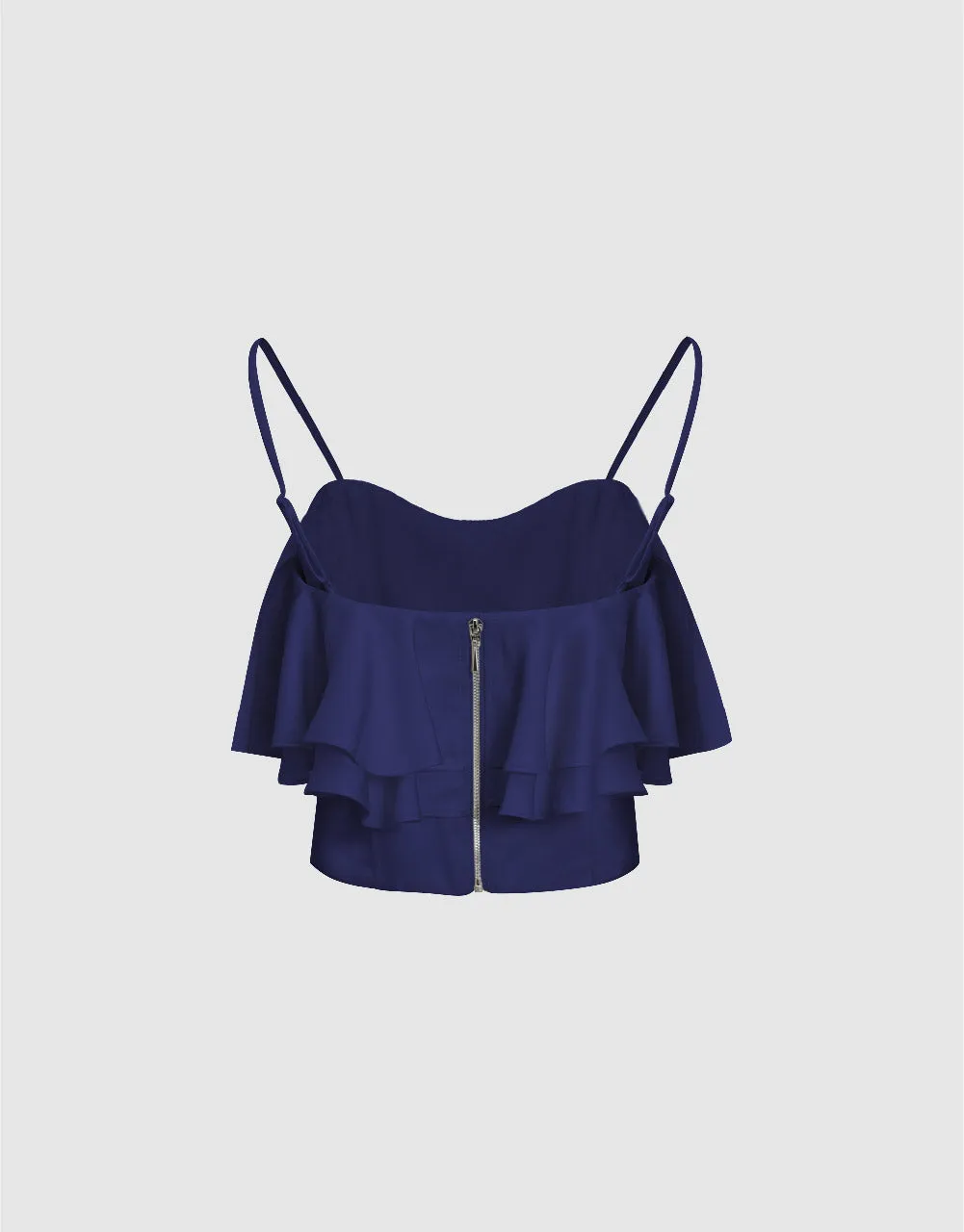 Ruffle Off-Shoulder Cami Top sold by Urban Revivo product image thumbnail 5