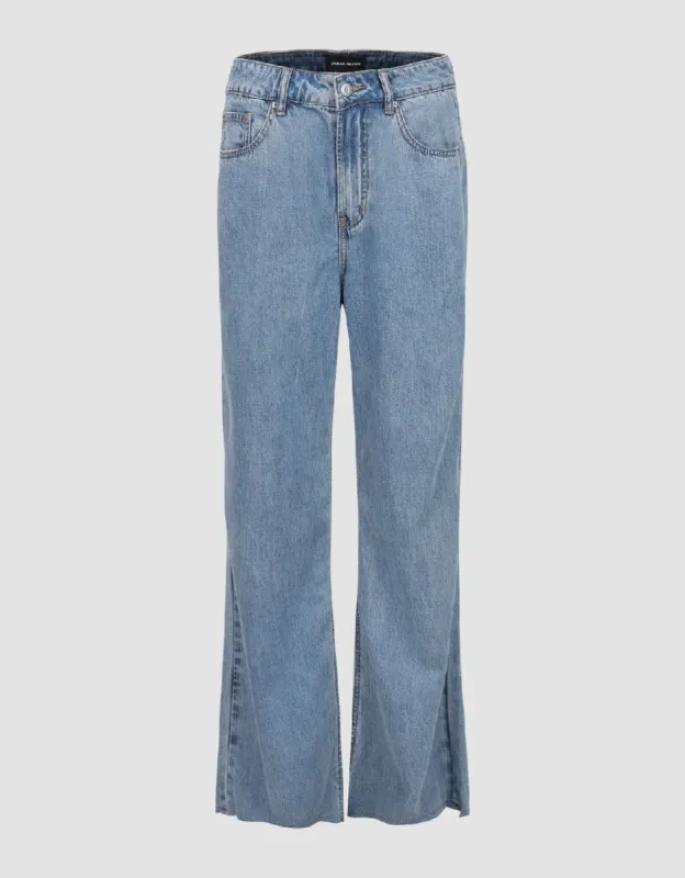 Wide-Leg Jeans sold by Urban Revivo
