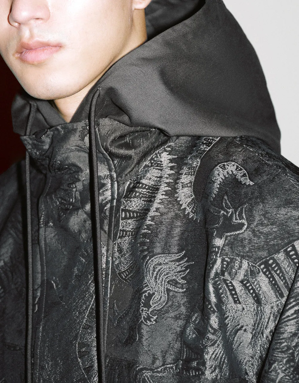 Zipper Front Printed Jacket sold by Urban Revivo product image thumbnail 4