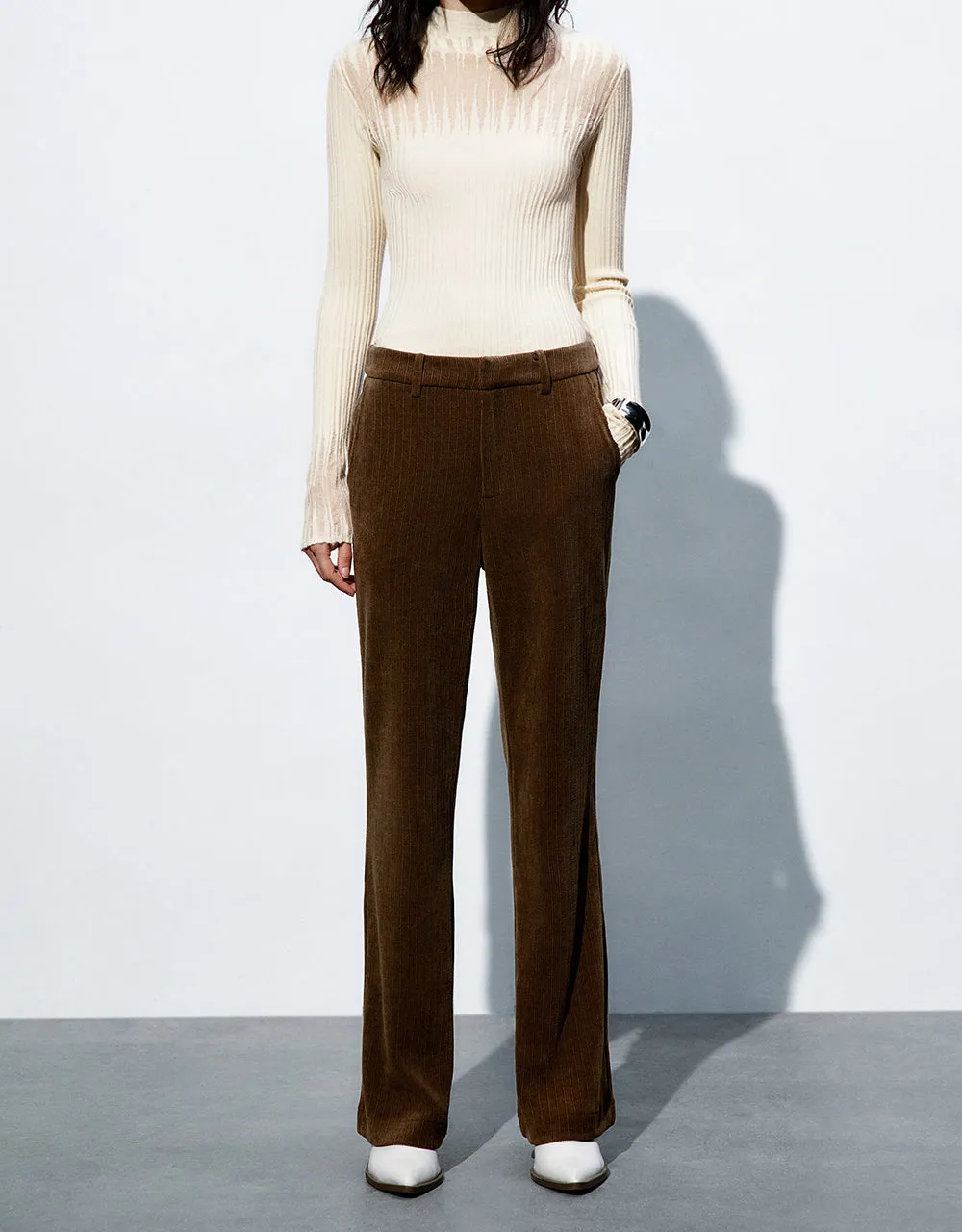 Knitted Flare Pants sold by Urban Revivo product image thumbnail 2