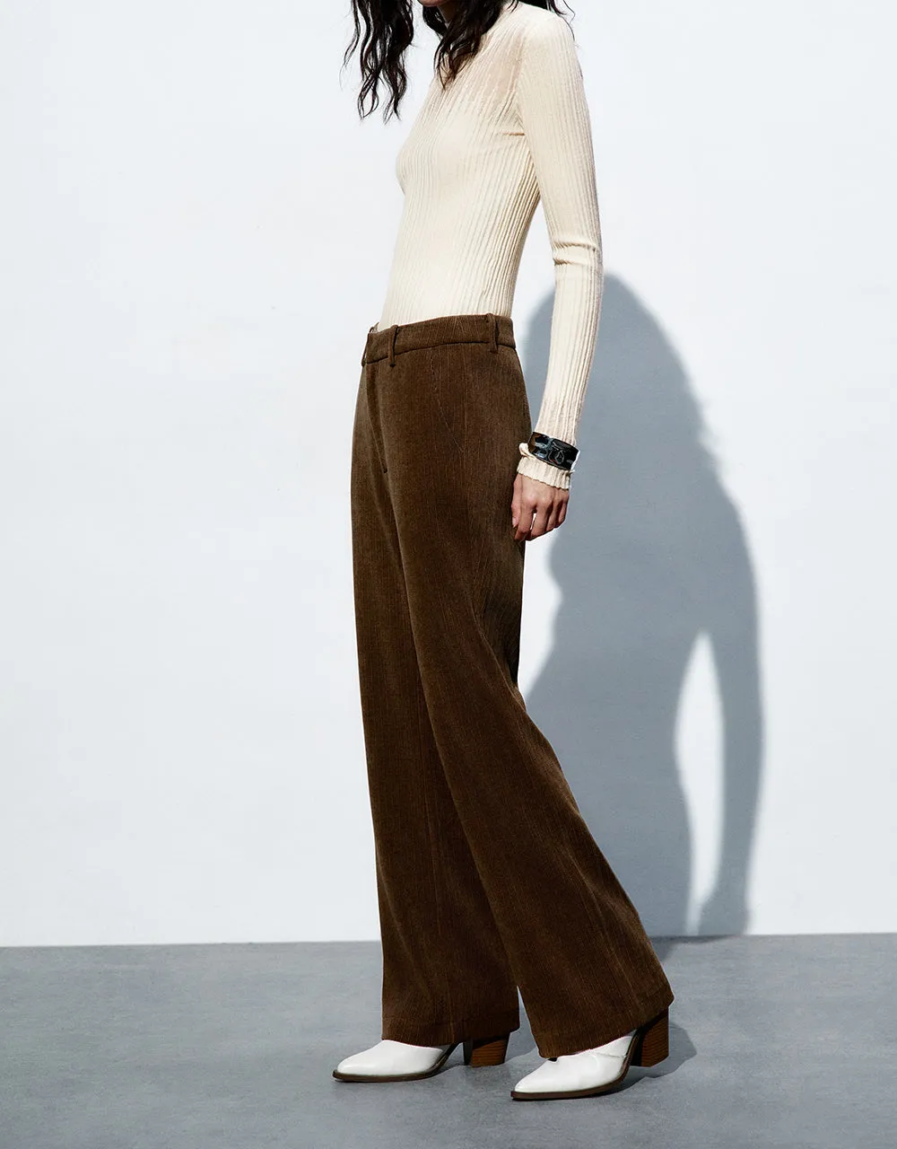 Knitted Flare Pants sold by Urban Revivo product image thumbnail 4
