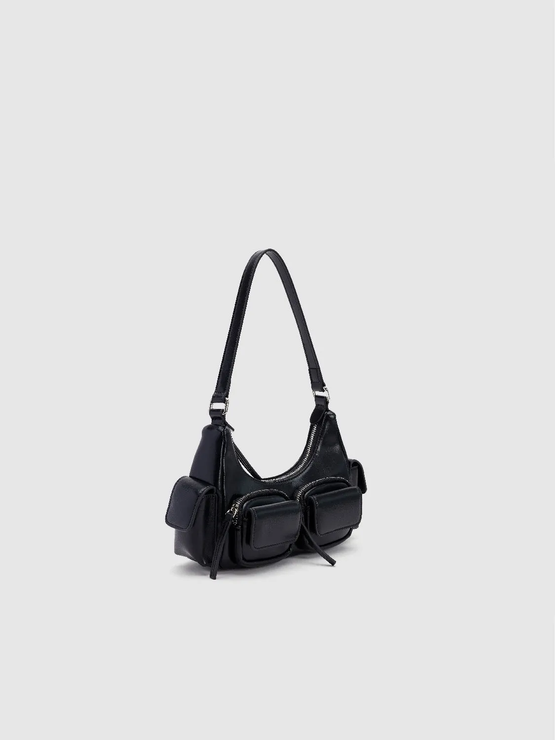 Vegan Leather Shoulder Bag sold by Urban Revivo product image thumbnail 3