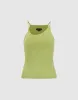 V-Neck Knitted Cami Top sold by Urban Revivo