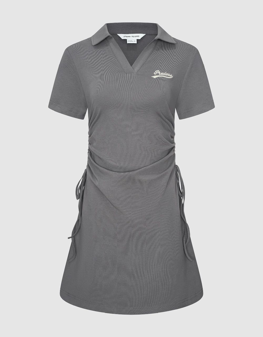 V-Neck Skater Dress sold by Urban Revivo product image thumbnail 2