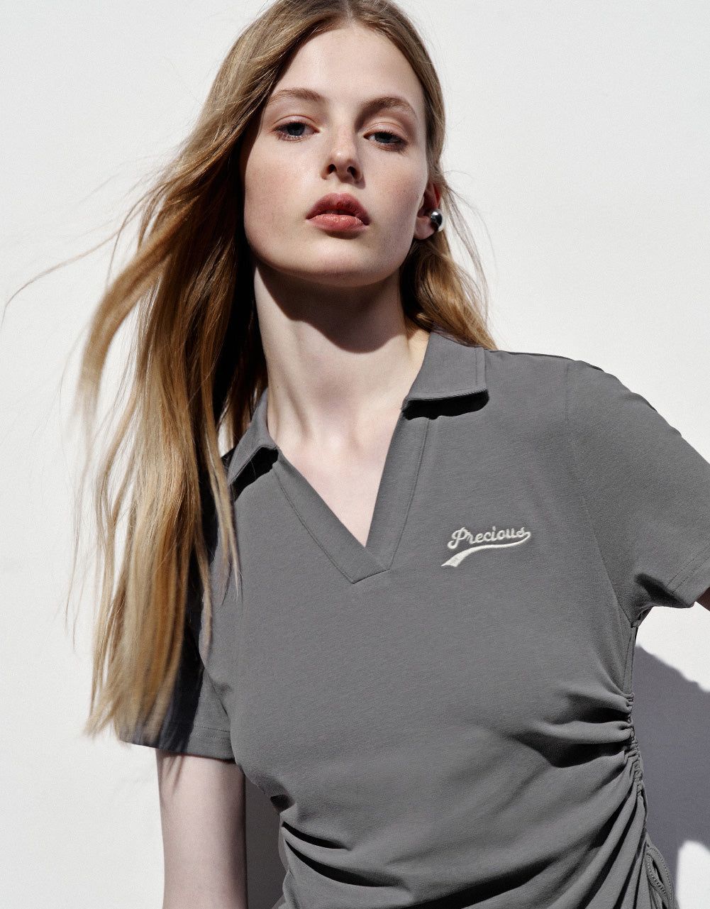 V-Neck Skater Dress sold by Urban Revivo product image thumbnail 5