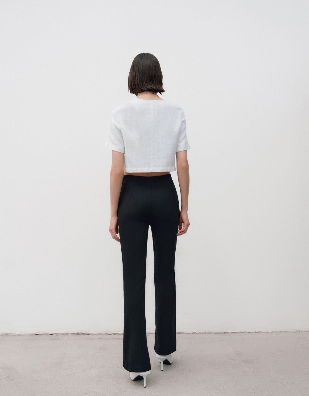 Short Sleeve Tweed Jacket sold by Urban Revivo product image thumbnail 4