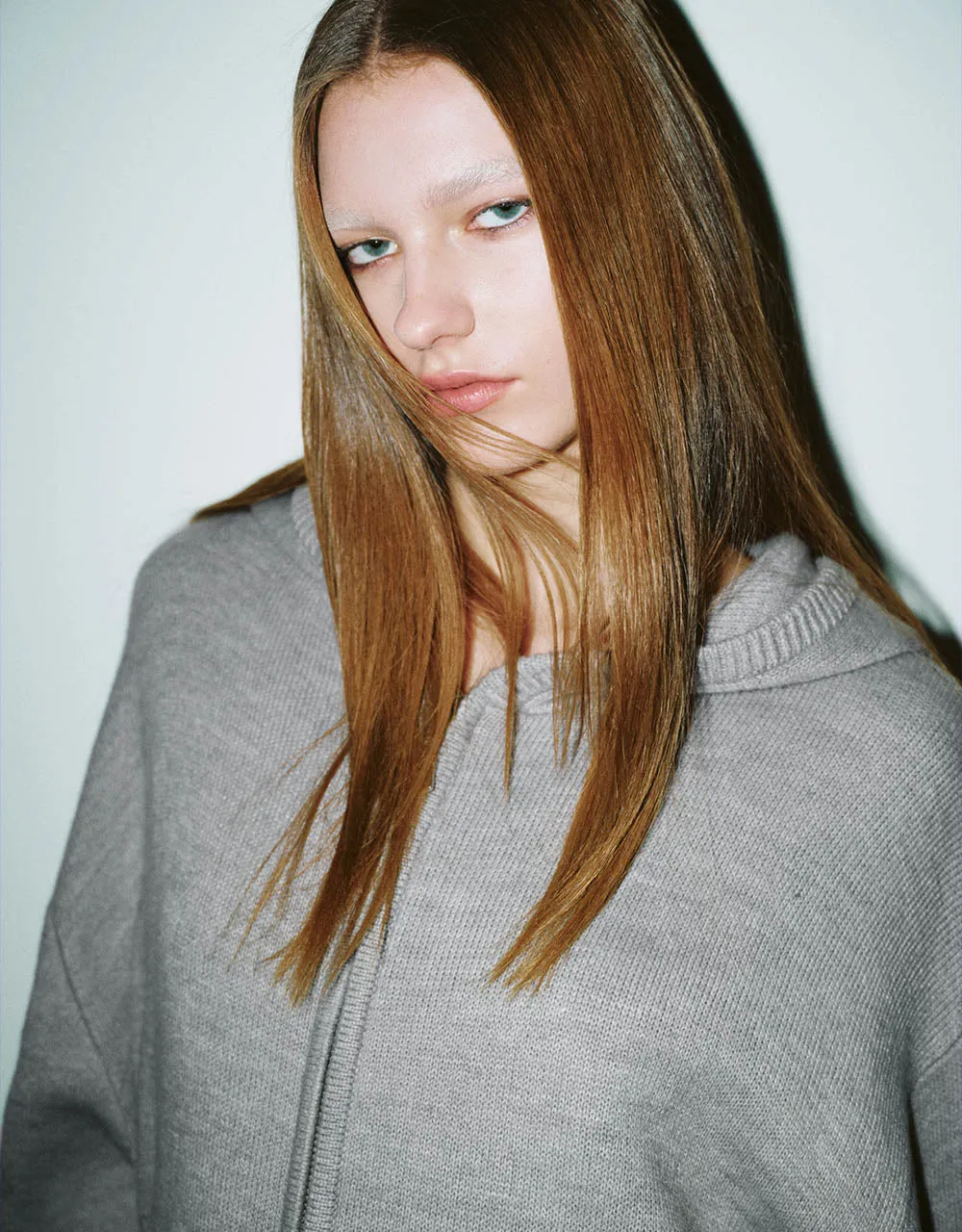 Zipper Front Hooded Knitted Cardigan sold by Urban Revivo product image thumbnail 4