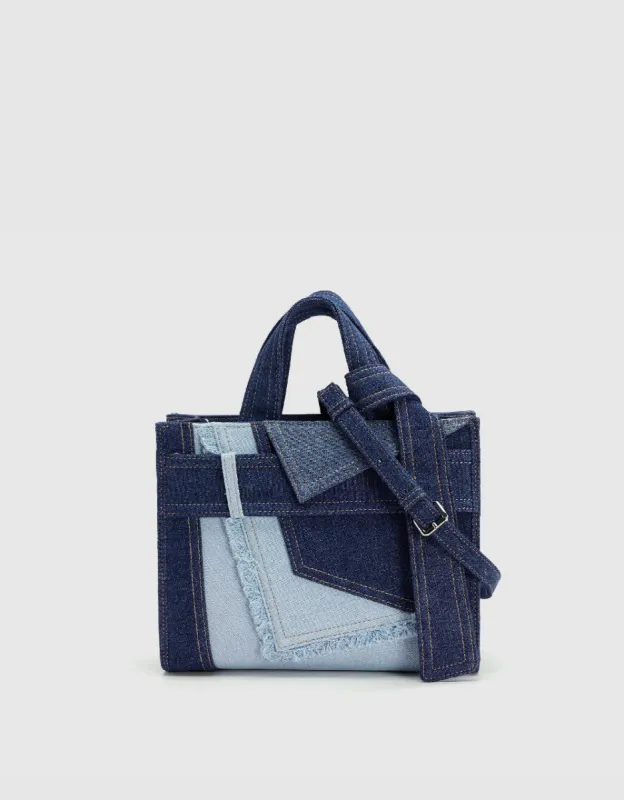 Denim Shoulder Bag sold by Urban Revivo