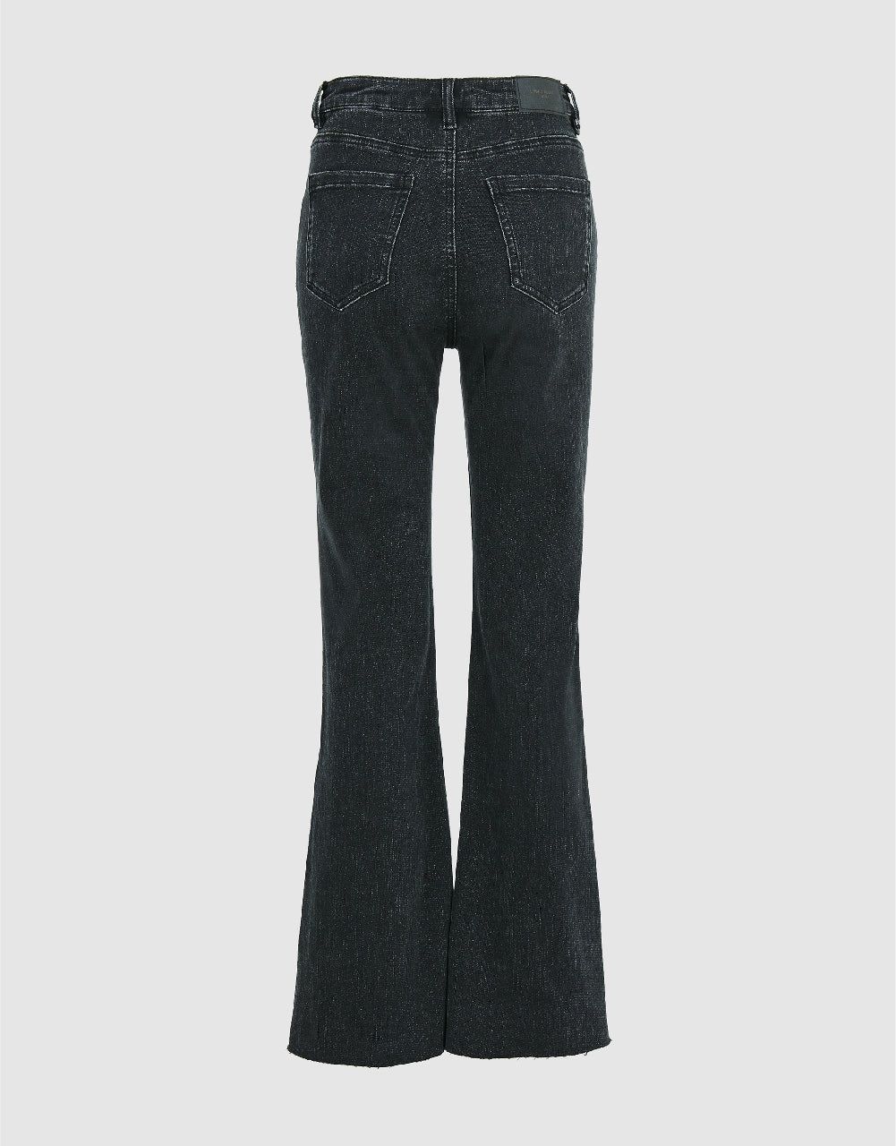 Split Hem Flare Jeans sold by Urban Revivo product image thumbnail 3
