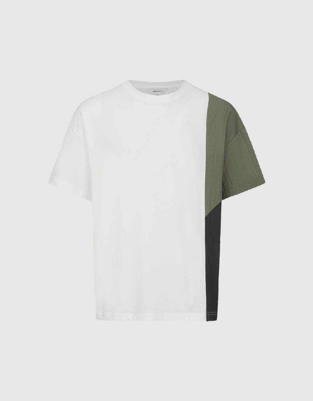 Colorblocks Crew Neck T-Shirt sold by Urban Revivo product image thumbnail 5