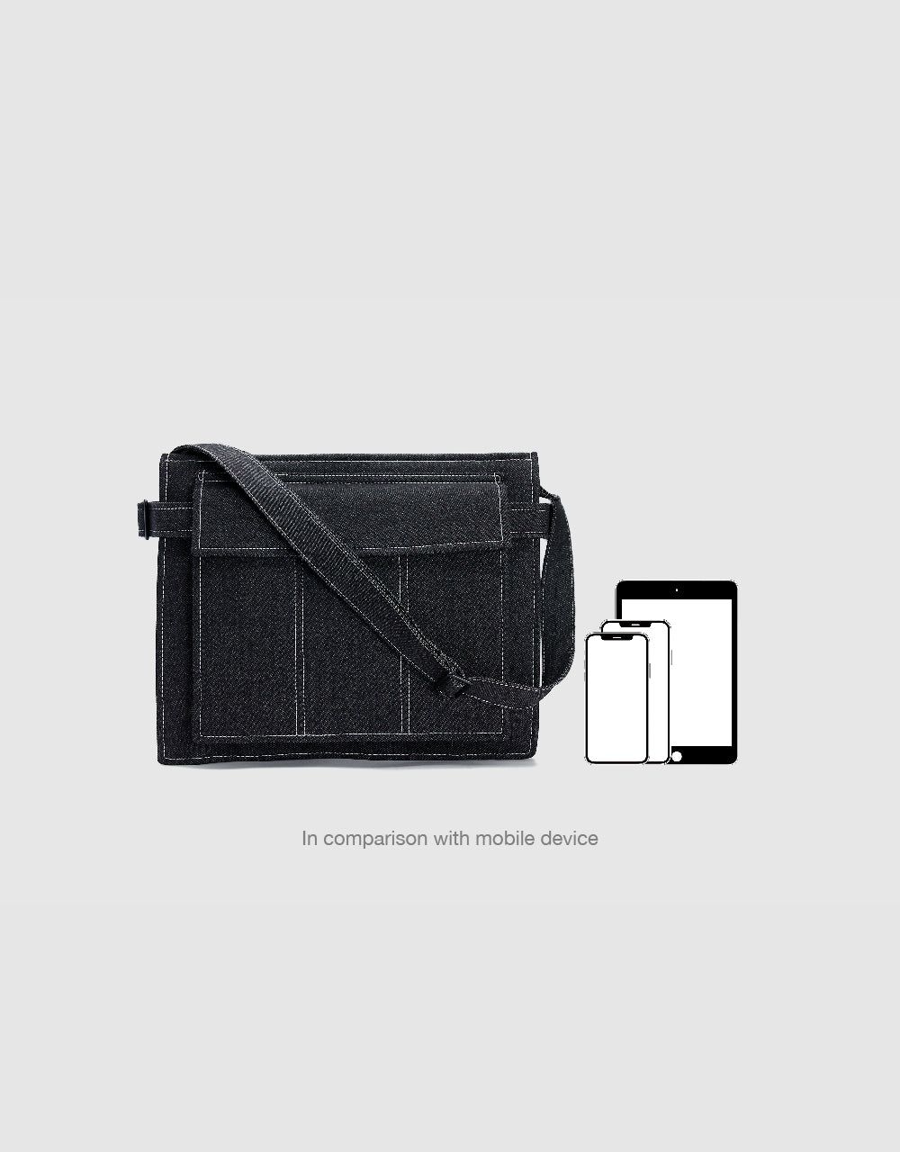 Denim Crossbody Bag sold by Urban Revivo product image thumbnail 3