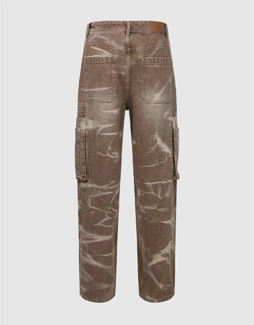 Multi-Pocket Straight Jeans sold by Urban Revivo product image thumbnail 3