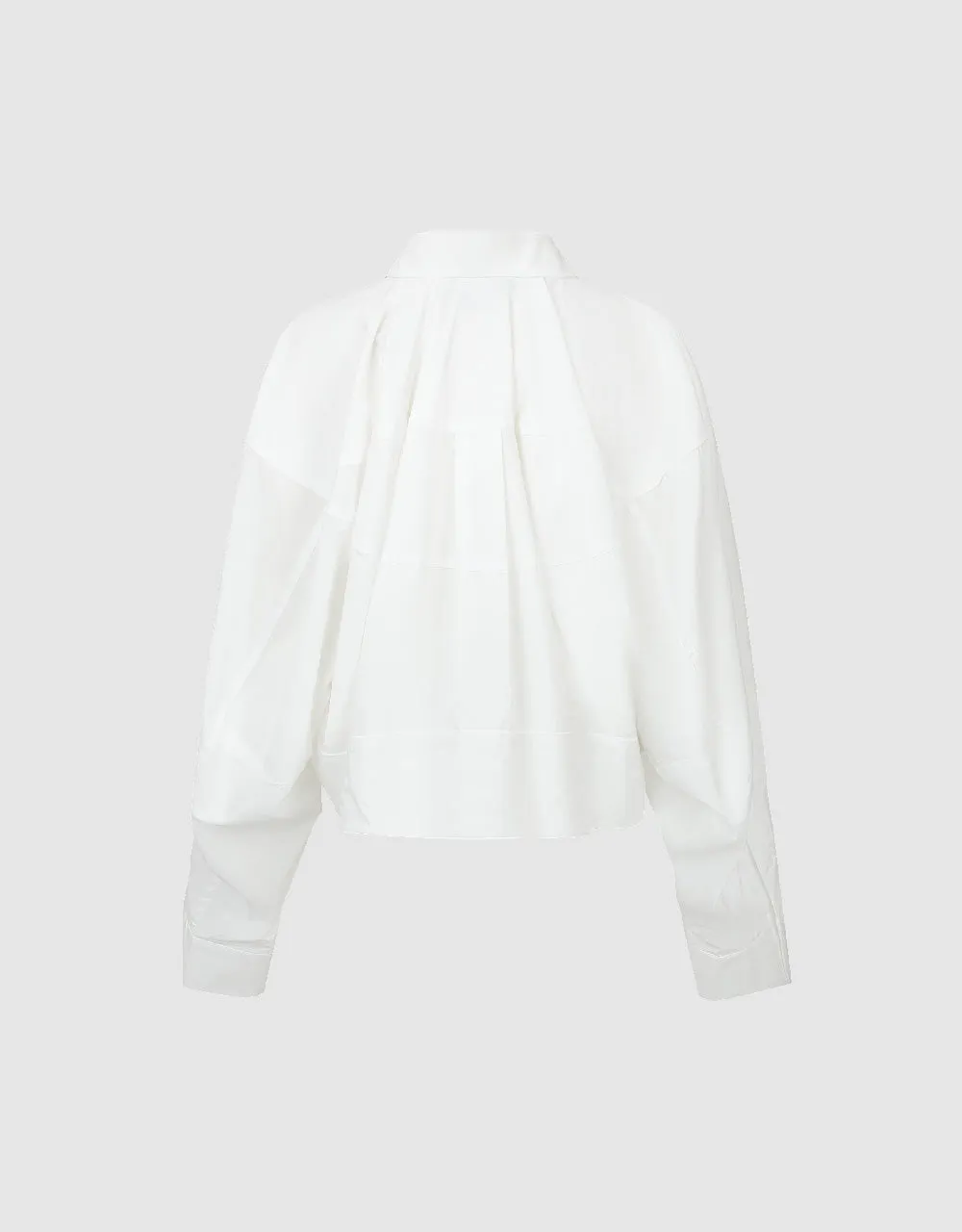 Cropped Straight Shirt sold by Urban Revivo product image thumbnail 5