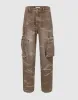 Multi-Pocket Straight Jeans sold by Urban Revivo