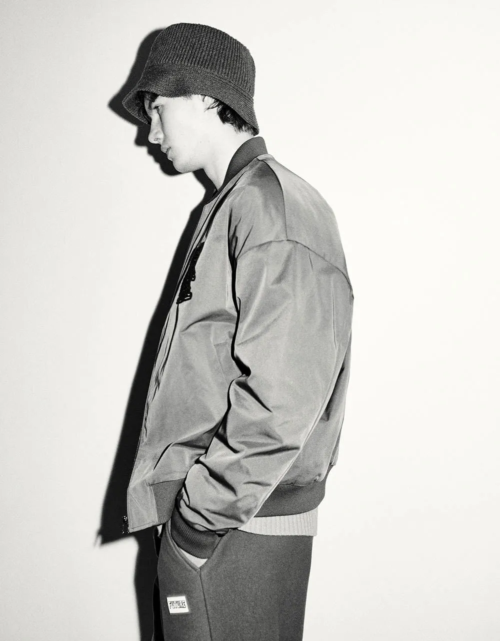 Zipper Front Oversized Jacket sold by Urban Revivo product image thumbnail 3