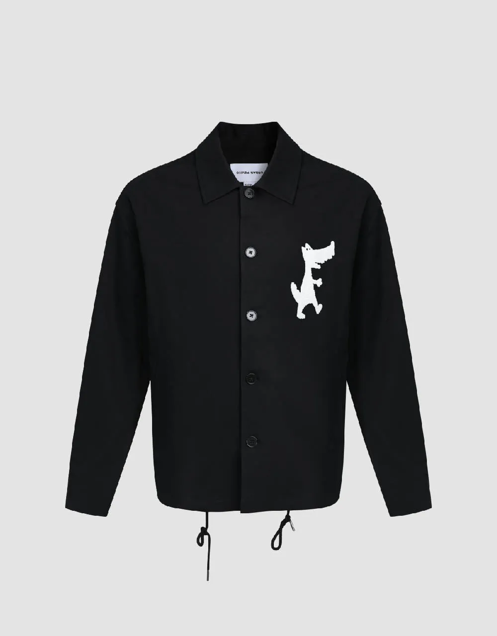 Button Up Straight Jacket sold by Urban Revivo product image thumbnail 2