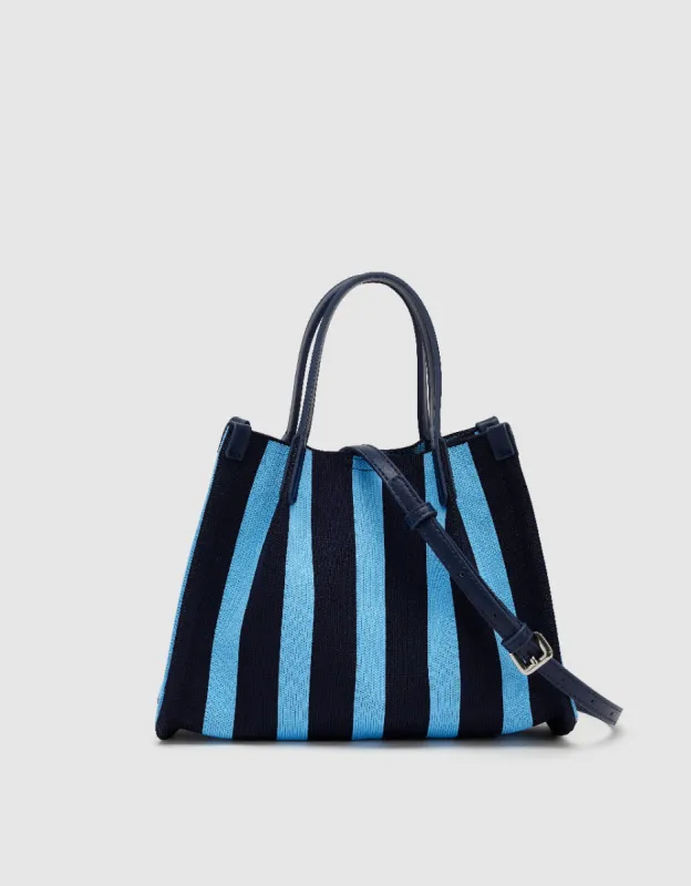 Striped Mini Tote Bag sold by Urban Revivo