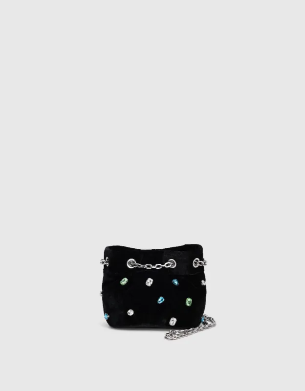 Rhinestone Décor Shoulder Bag sold by Urban Revivo
