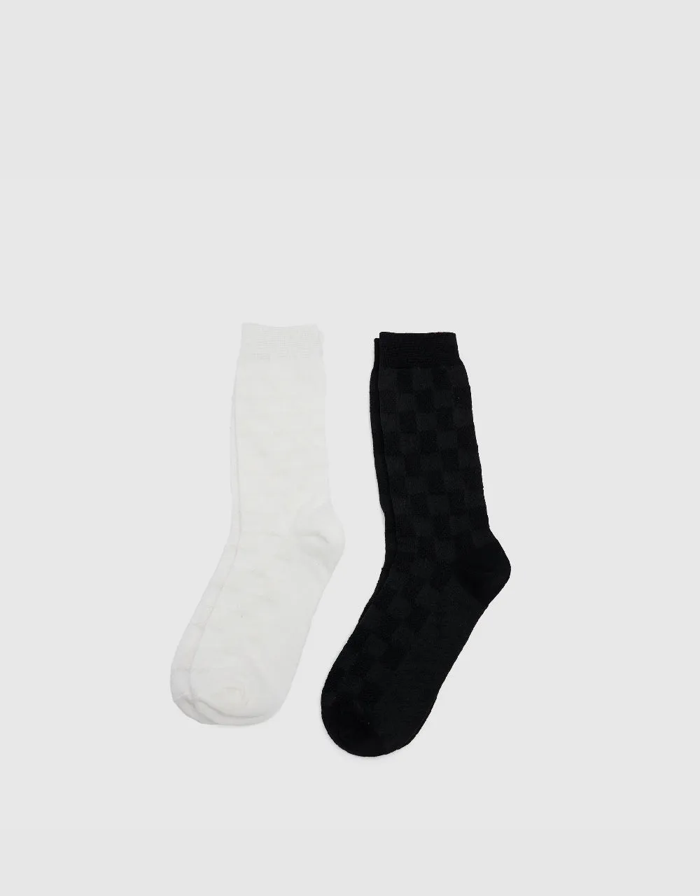 Embossed Mid-Length Socks sold by Urban Revivo
