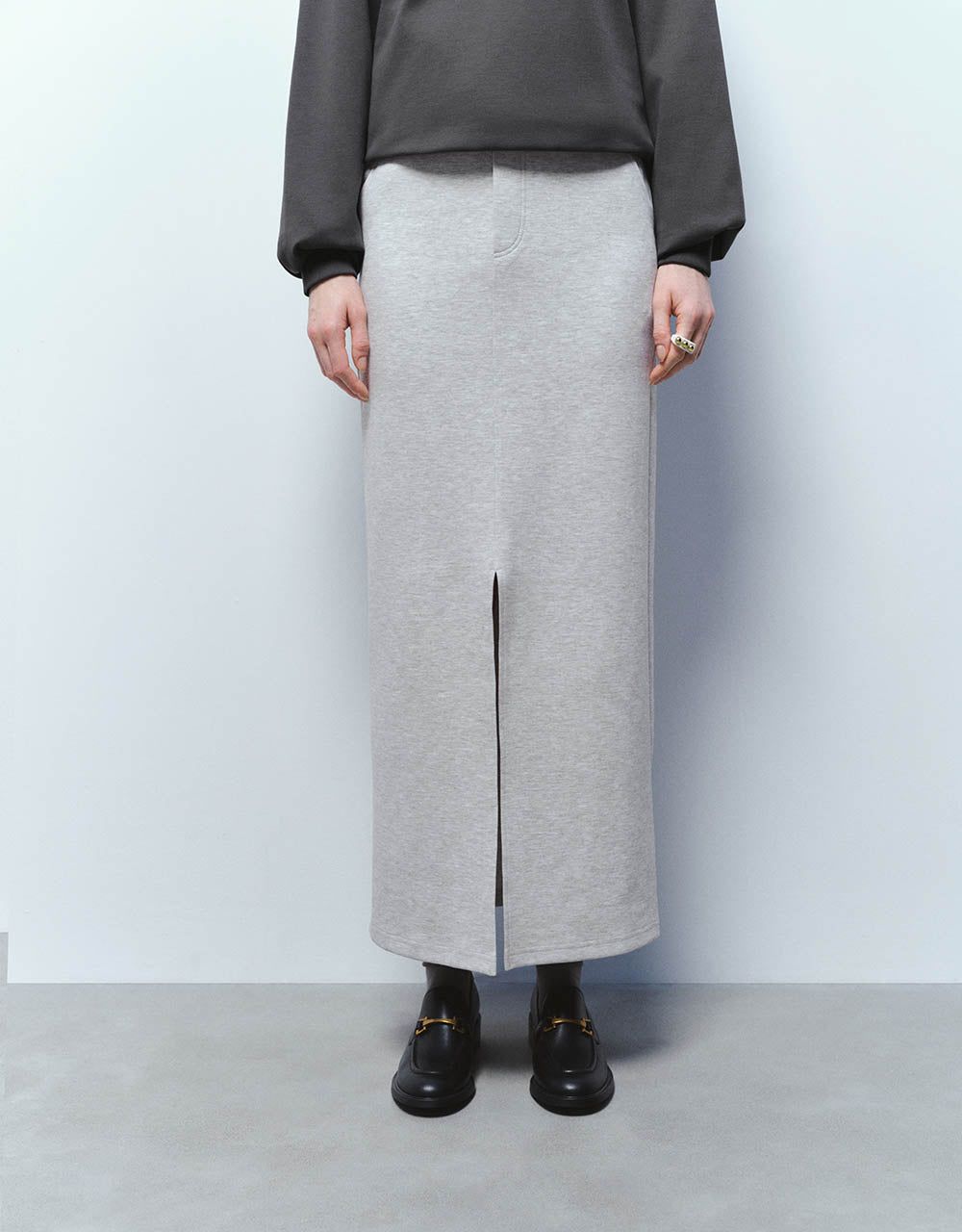 Midi Straight Skirt sold by Urban Revivo product image thumbnail 2