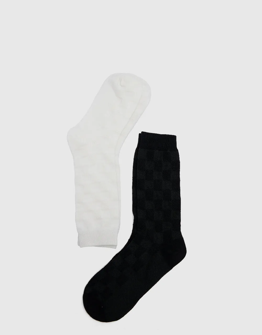 Embossed Mid-Length Socks sold by Urban Revivo product image thumbnail 2