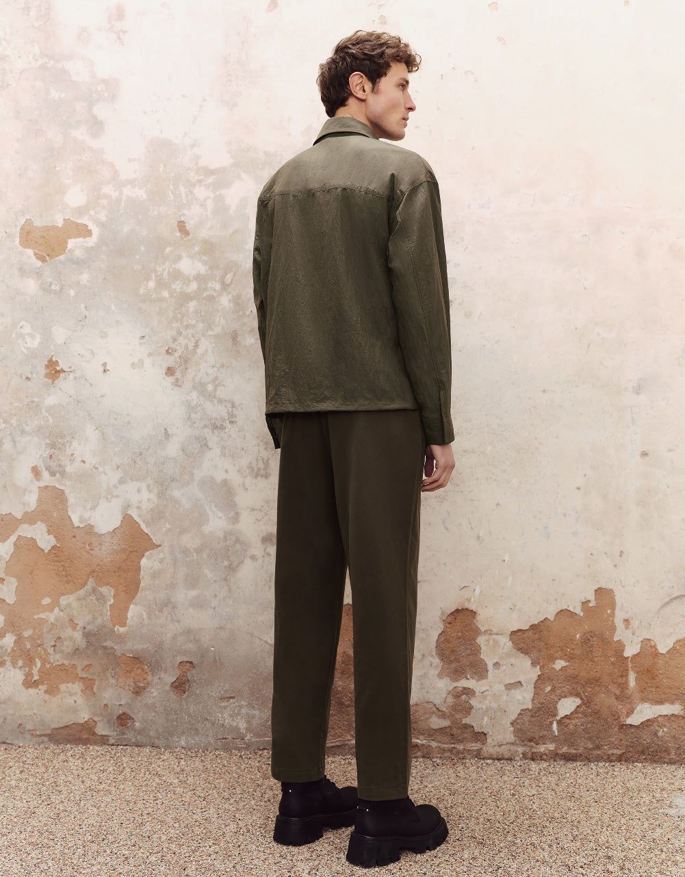 Elastic Waist Straight Pants sold by Urban Revivo product image thumbnail 5