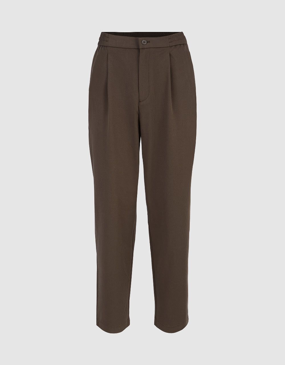 Elastic Waist Straight Pants sold by Urban Revivo