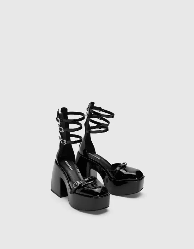 Platform Square Toe Slingbacks sold by Urban Revivo