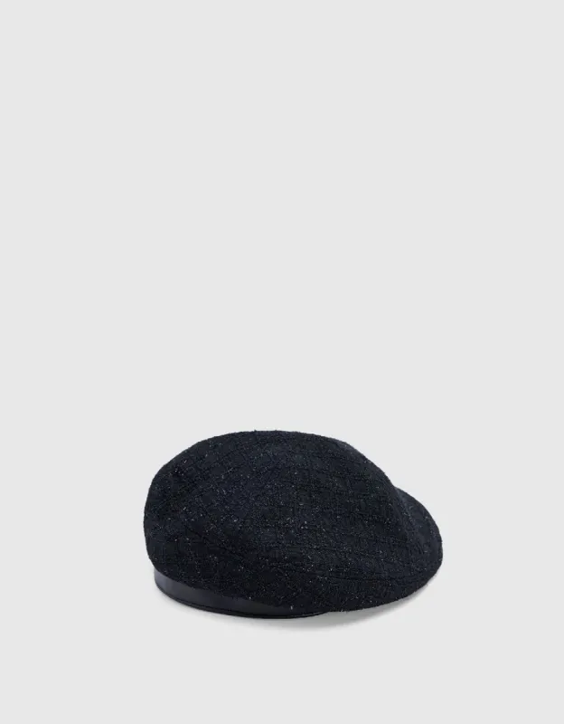 Tweed Newsboy Cap sold by Urban Revivo