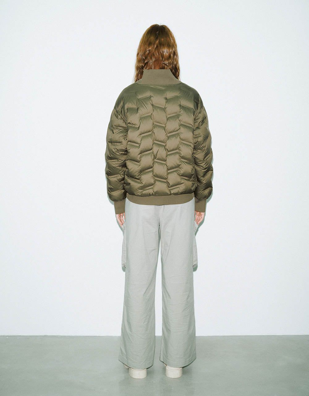 Zipper Front Down Jacket sold by Urban Revivo product image thumbnail 4