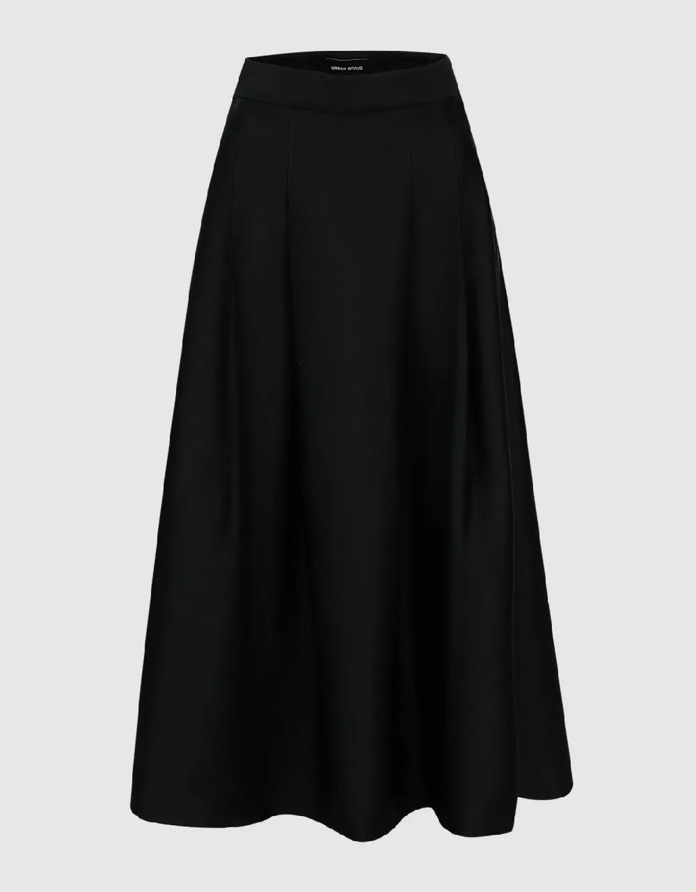 Pleated Midi A-Line Skirt sold by Urban Revivo