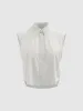 Sleeveless Straight Shirt sold by Urban Revivo