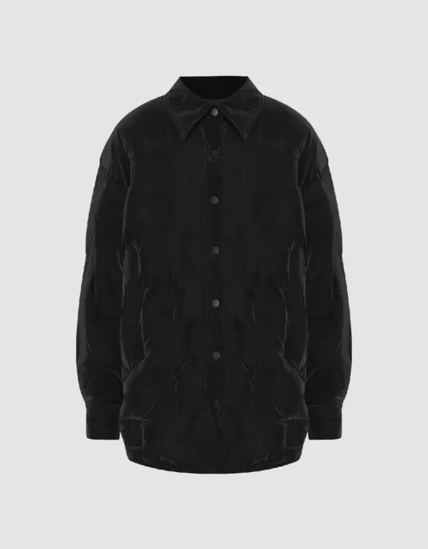 Pressed Button Down Jacket sold by Urban Revivo