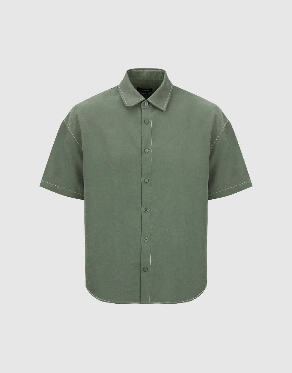 Drop Shoulder Sleeve Loose Shirt sold by Urban Revivo product image thumbnail 4