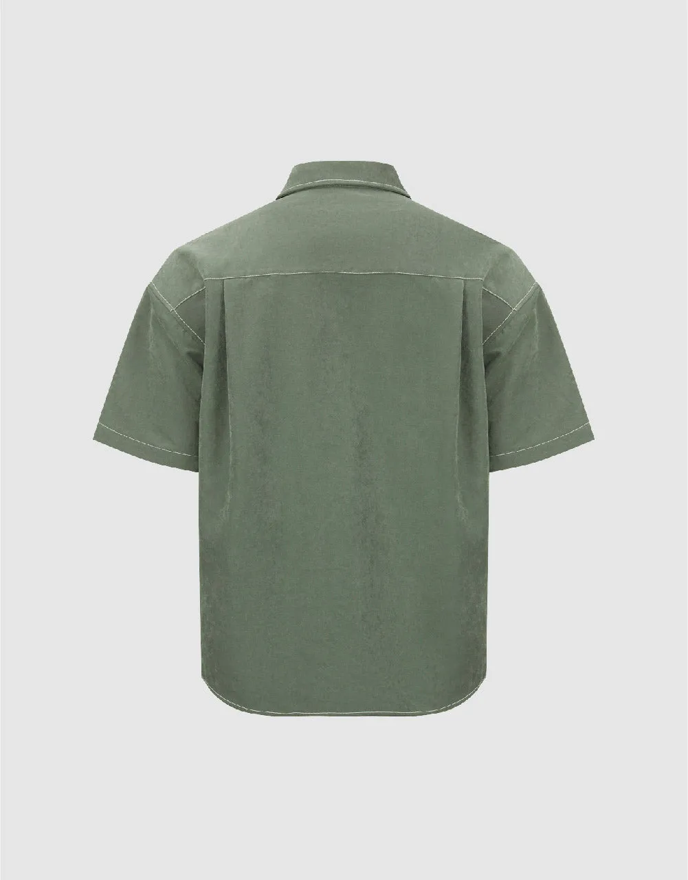 Drop Shoulder Sleeve Loose Shirt sold by Urban Revivo product image thumbnail 5